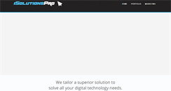 Desktop Screenshot of isolutionspro.com