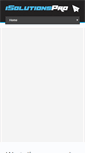 Mobile Screenshot of isolutionspro.com